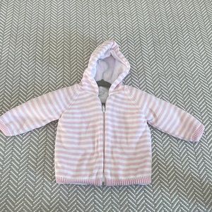 Kissy kissy heavy weight zip hoodie. 9m